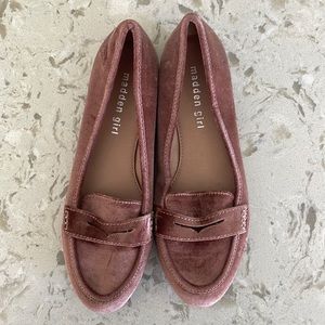 Madden Girl Velour Loafer